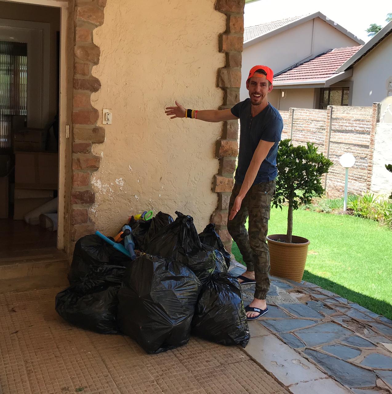 Thanks to all who donated to my charity. 10 bags full! The gift of Christmas.