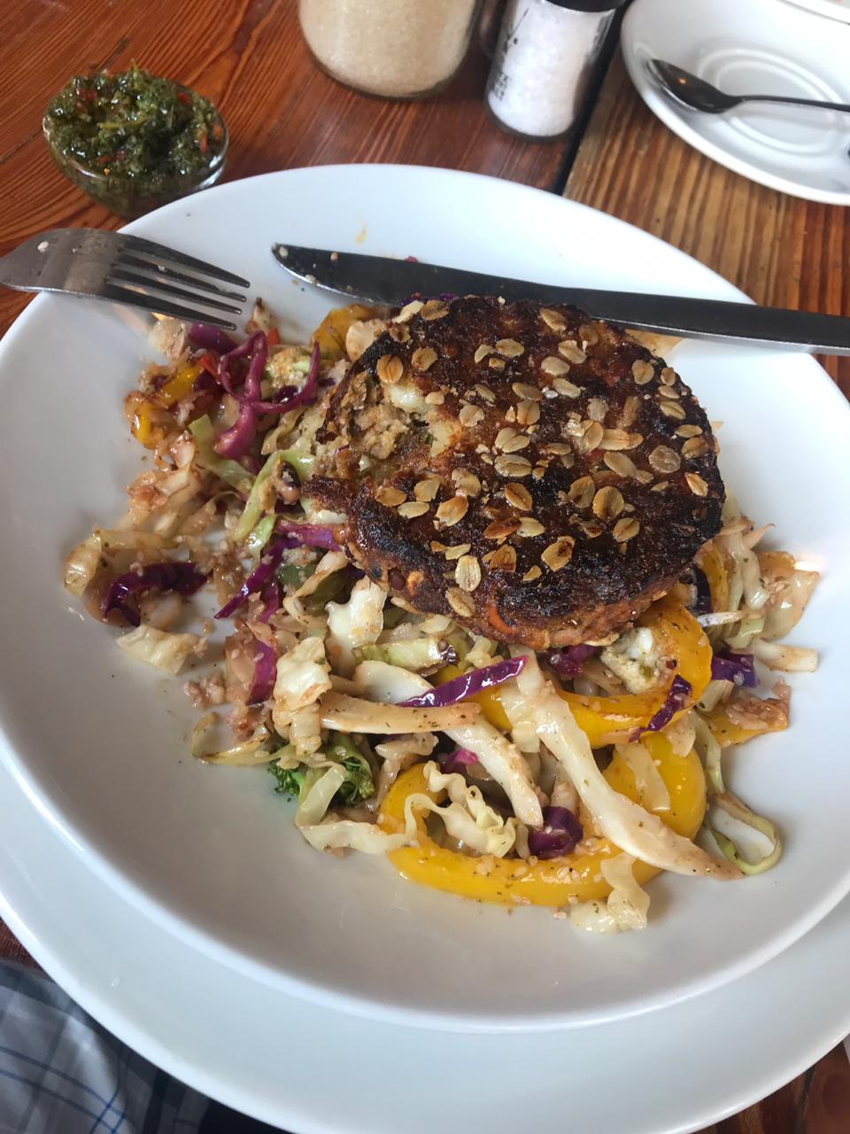 Always have such lovely food at Fresh Earth in Emmarentia