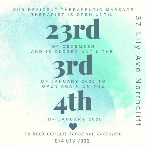 Therapeutic Massage