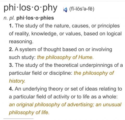 Chiropractic Philiosophy