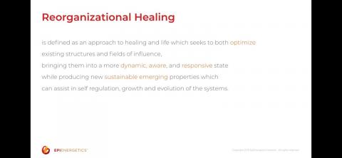 Reorganizational healing